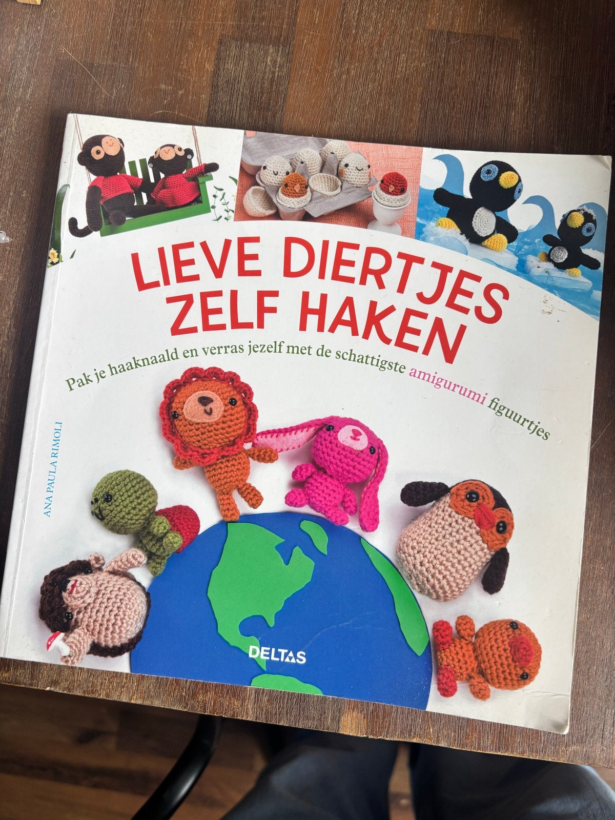 Lieve Diertjes Zelf Haken - Amigurumi Boek, Hobby en Vrije tijd, Ophalen of Verzenden, Zo goed als nieuw, Haken, Patroon of Boek