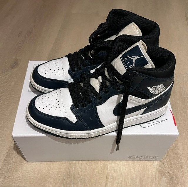 Nike Jordan gympen maat 42, Blauw, Nike Jordan, Ophalen of Verzenden, Sneakers of Gympen