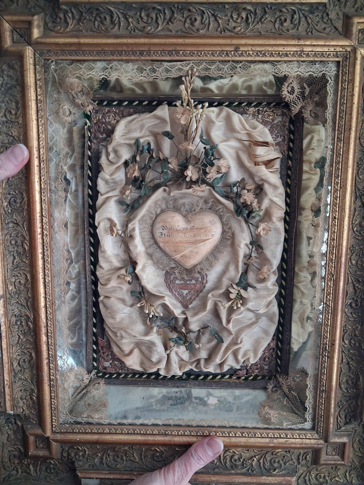 Bruidskast antiek jaren 1800-1900, Ophalen