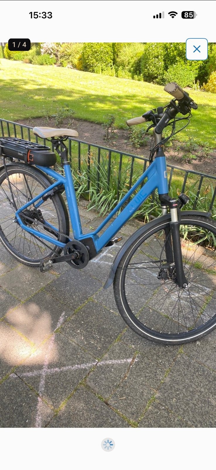 QWIC Premium MA8 Tour E-bike met 756Wh accu en 6625 km, Ophalen, Qwic, Gebruikt, 51 tot 55 cm