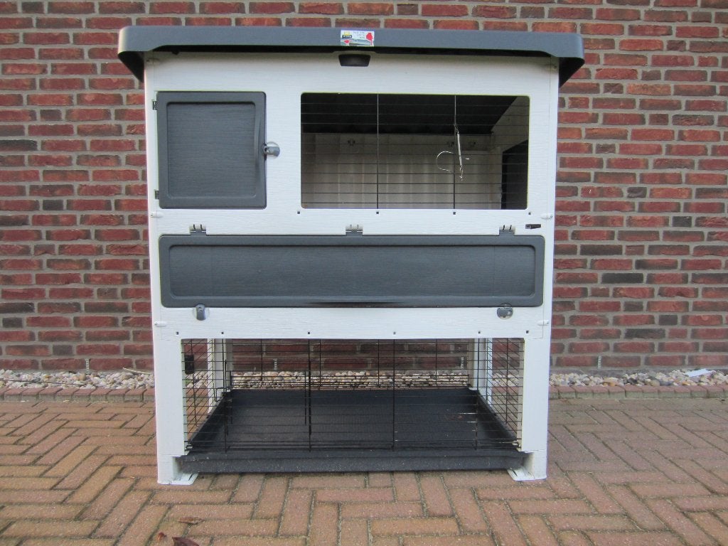 Mooi Ferplast Kunststofhok, Dieren en Toebehoren, Knaagdieren en Konijnen | Hokken en Kooien, Ophalen, 90 cm of meer, Konijn, Hok