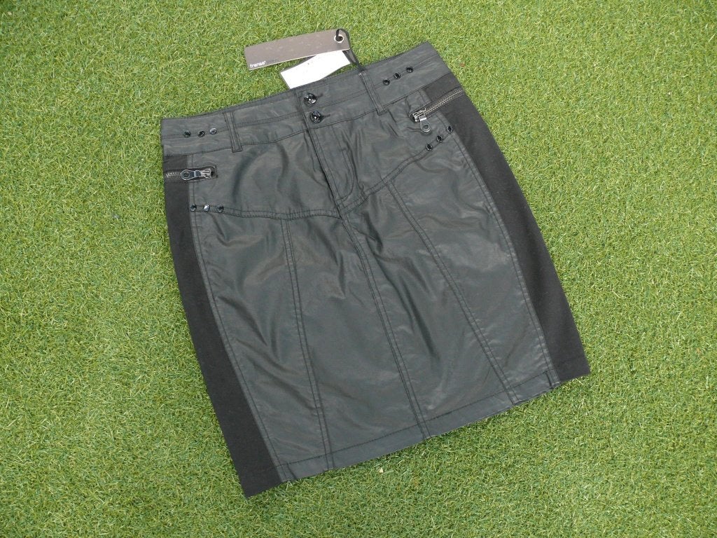 Fransa Jeans zwarte rok maat 38 / M Nieuw, Maat 38/40 (M), Fransa, Zwart, Nieuw