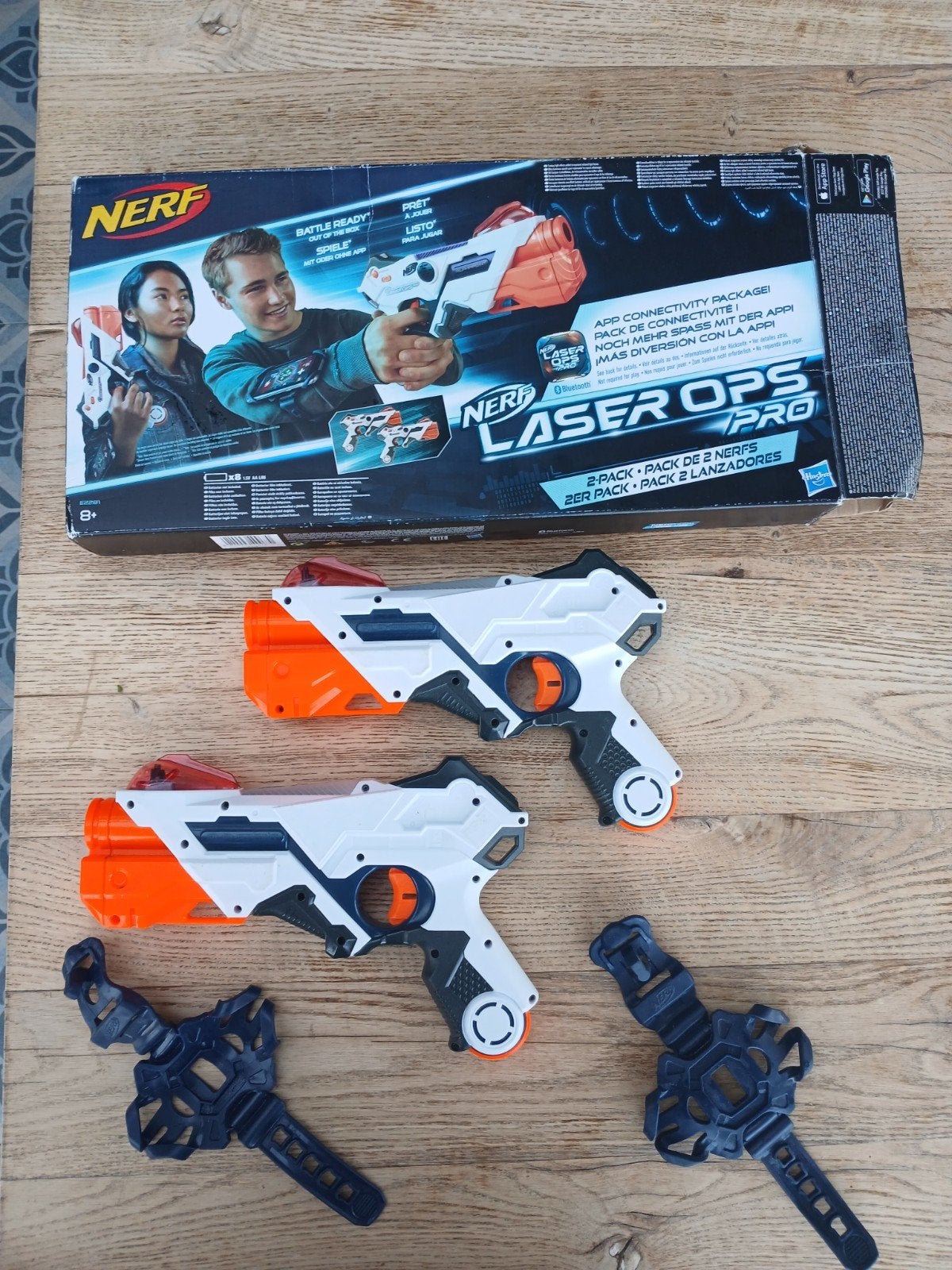 Nerf Laser Ops Pro AlphaPoint 2-pack met polsbanden, Ophalen of Verzenden, Jongen of Meisje