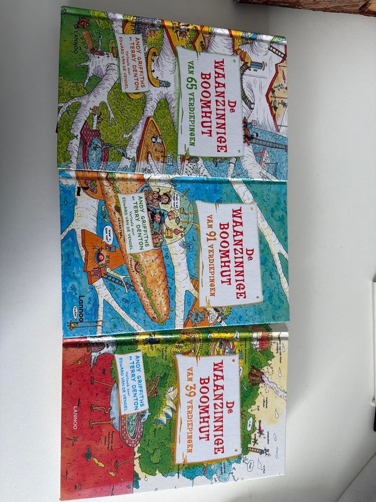 De Waanzinnige Boomhut serie - 3 boeken, Ophalen, Zo goed als nieuw