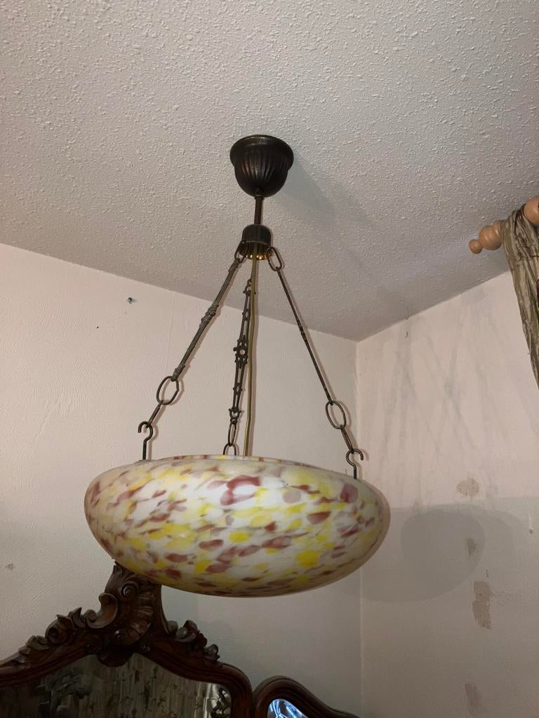 Art Deco hanglampen., Ophalen