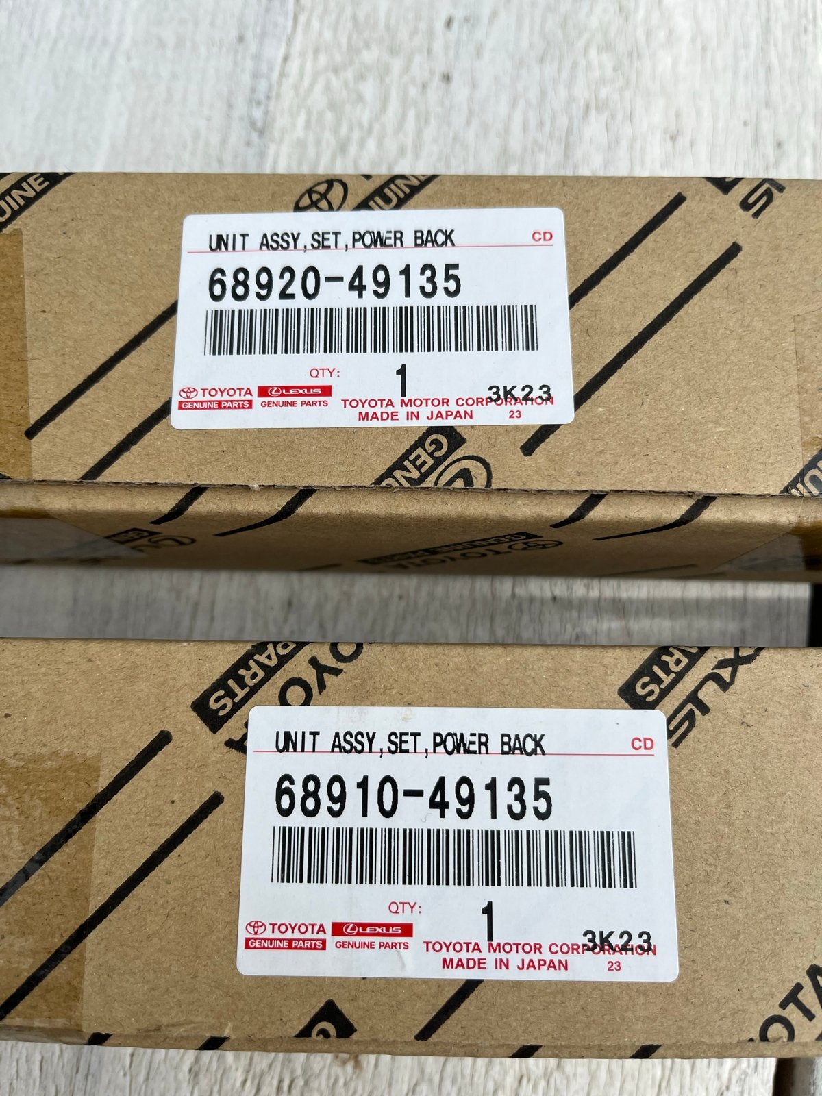 Nieuwe originele Toyota Achterkleplifters (set), Auto-onderdelen, Ophalen, Achterklep, Nieuw, Toyota