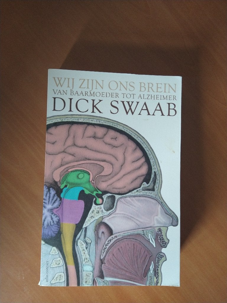 Swaab, Dick. Wij zijn ons brein, Ophalen of Verzenden, Zo goed als nieuw