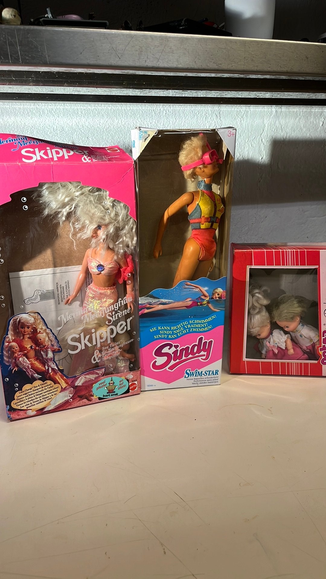 Barbie Skipper Petra poppen Mattel vintage Toys 80’s 90’s, Verzamelen, Poppen, Ophalen of Verzenden, Zo goed als nieuw, Pop