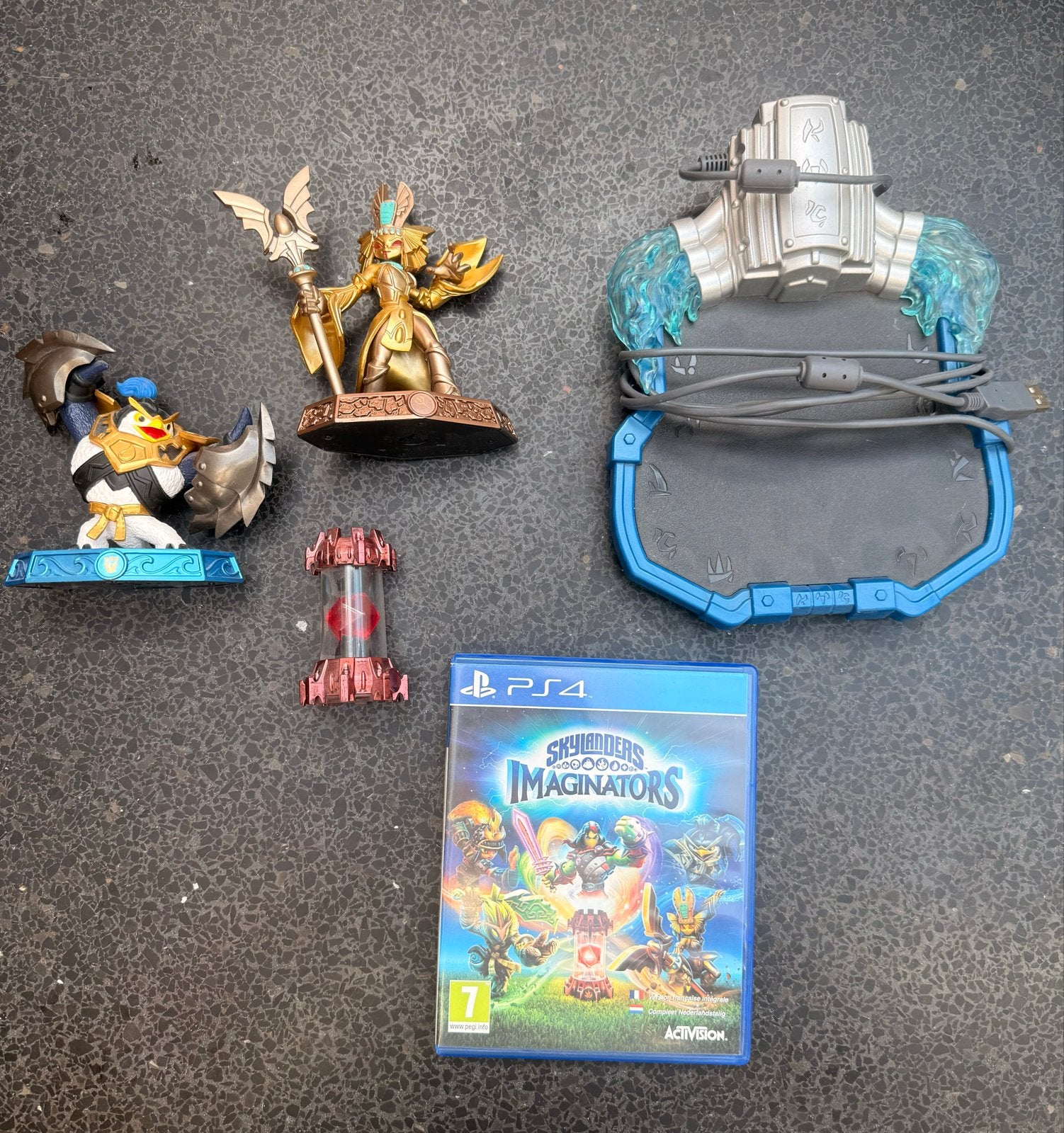 Skylanders Imaginators PS4 Starter Pack met 3 Skylanders, Ophalen, Gebruikt, Overige kleuren, Met games