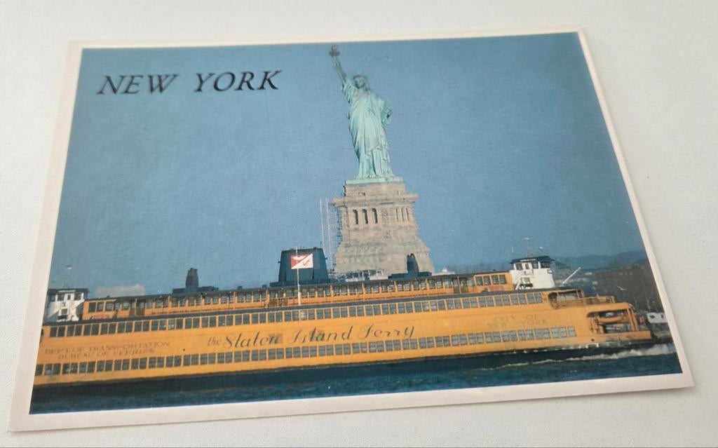 Vrijheidsbeeld - New York - Amerika, Verzenden, 1980 tot heden, Ongelopen, Buiten Europa