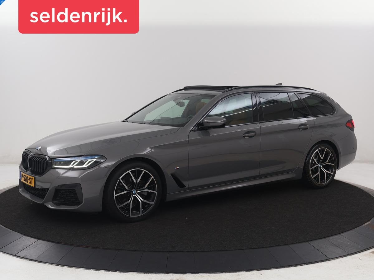 BMW 5-serie Touring 520i Business Edition Plus | Panoramadak, Auto's, Automaat, 1998 cc, Gebruikt, Euro 6