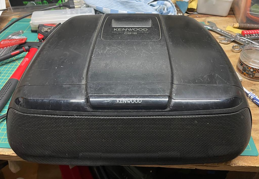 Kenwood Center Speaker CS-6 - gestest en werkt goed, Gebruikt, Center speaker, Minder dan 60 watt, Ophalen