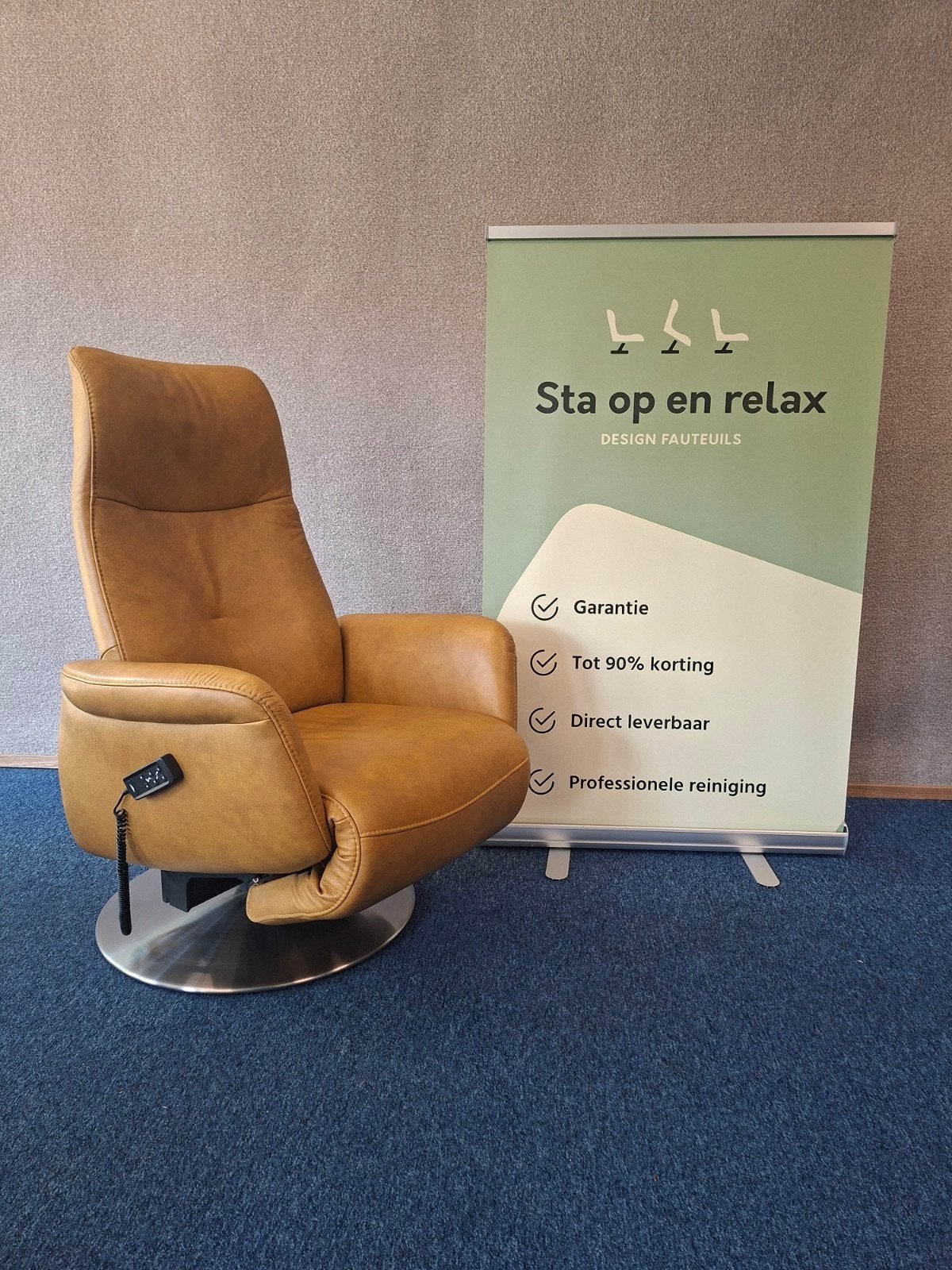 sta op relax fauteuil Meubelzorg Lourdes ZGAN evt op accu🔋
