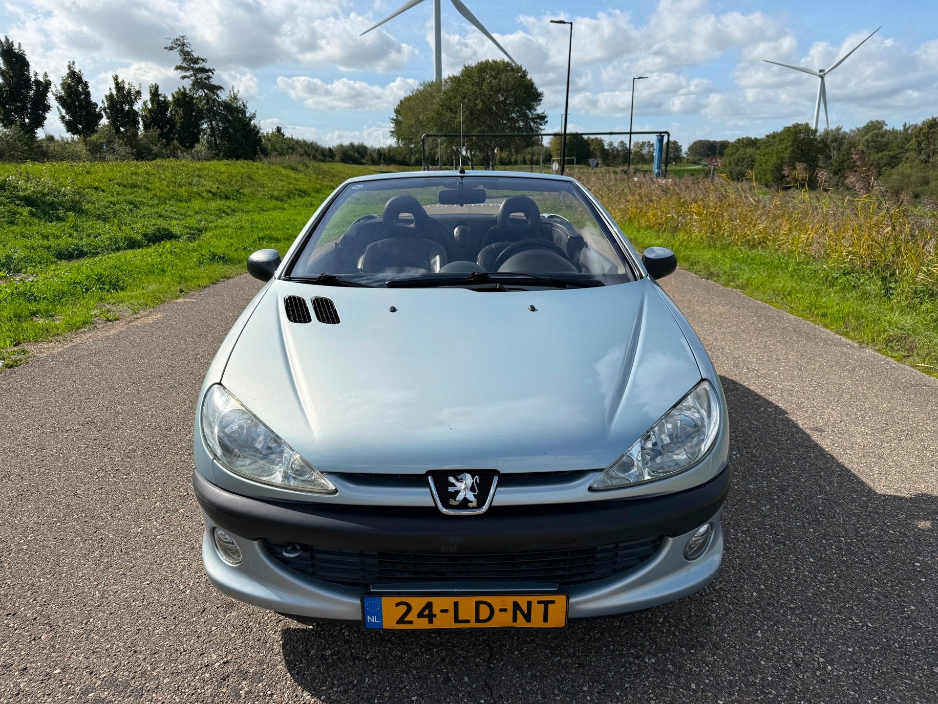 Peugeot 206 CC 1.6-16V Automaat/Cabrio/Apk/Airco//Boekjes, Auto's, 4 cilinders, Cabriolet, 4 stoelen, Origineel Nederlands