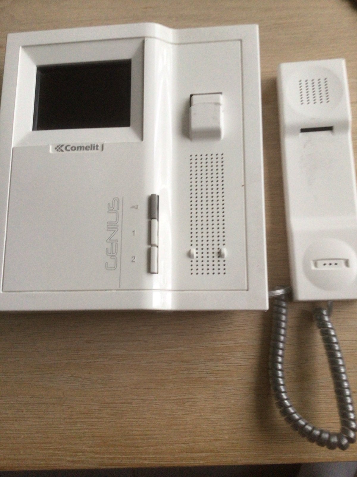 Comelit Genius Video Intercom Systeem met Hoorn, Ophalen of Verzenden, Zo goed als nieuw