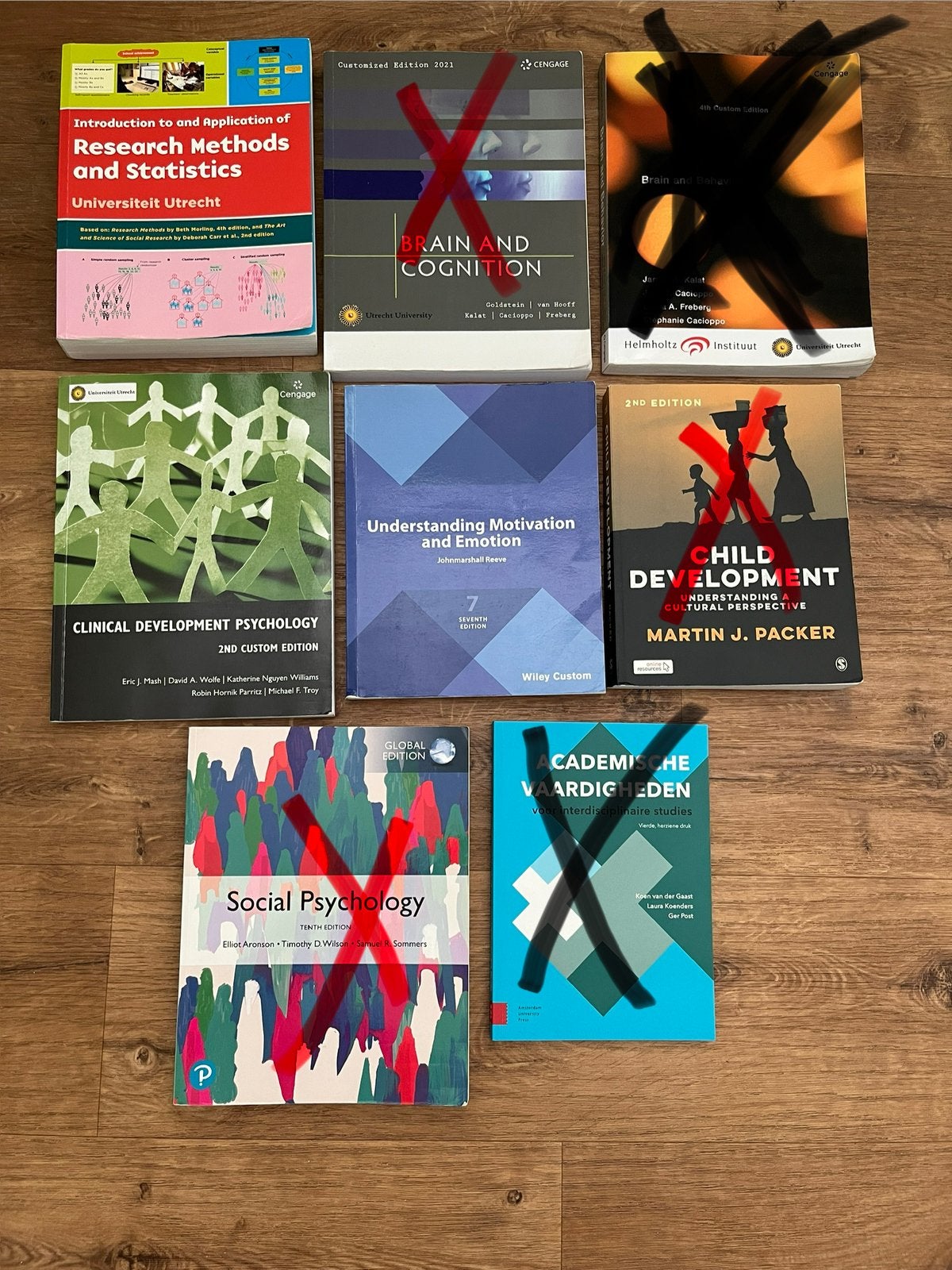 Diverse Psychologie Boeken WO universiteit Utrecht, Boeken, Studieboeken en Cursussen, Ophalen of Verzenden, Gamma, Zo goed als nieuw