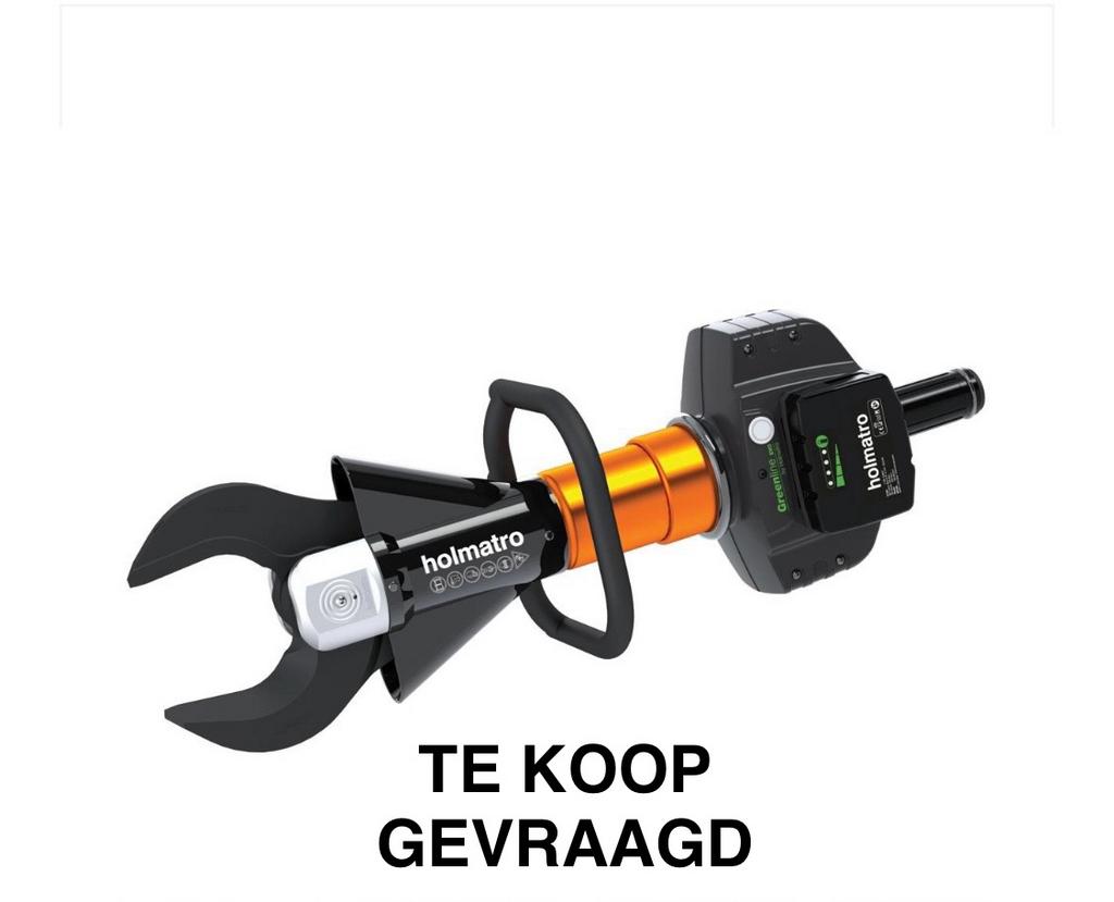 Te koop Gevraagd Holmatro accu schaar, Auto diversen, Autogereedschap, Ophalen, Zo goed als nieuw