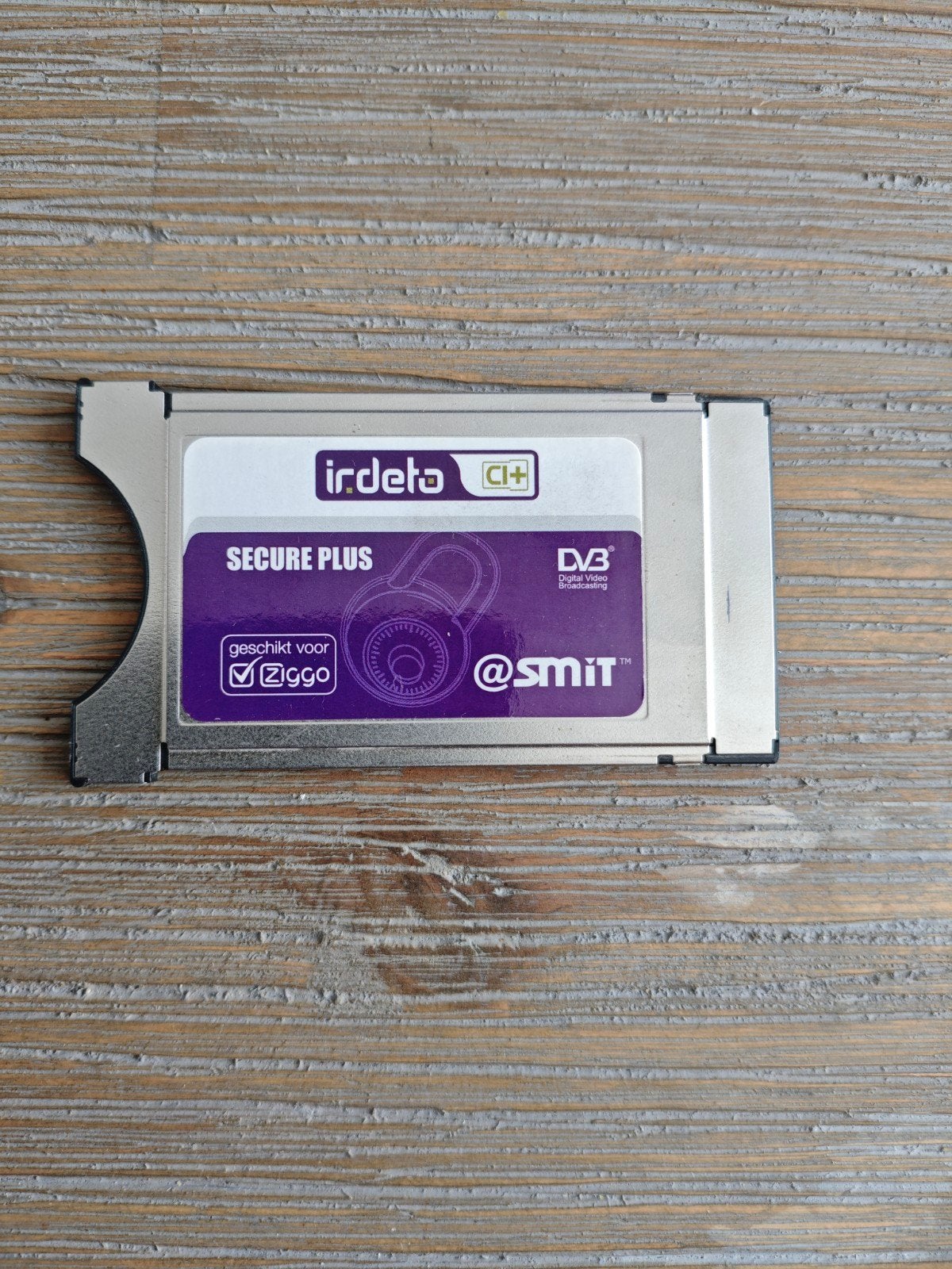 Ziggo Irdeto CI+ Module - Secure Plus DVB-C, Ophalen of Verzenden, Gebruikt, Decoder