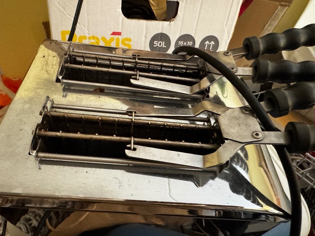 Professioneel tosti ijzer MILAN Toast, Verzenden, Gebruikt