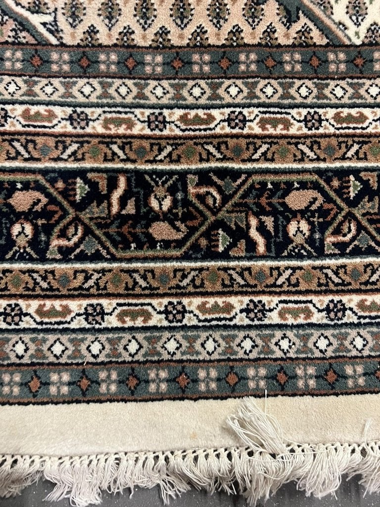 Handgeknoopt Oosters Tapijt Mir-stijl - 304x200 cm, Huis en Inrichting, Ophalen, Gebruikt, Zwart, 150 tot 200 cm