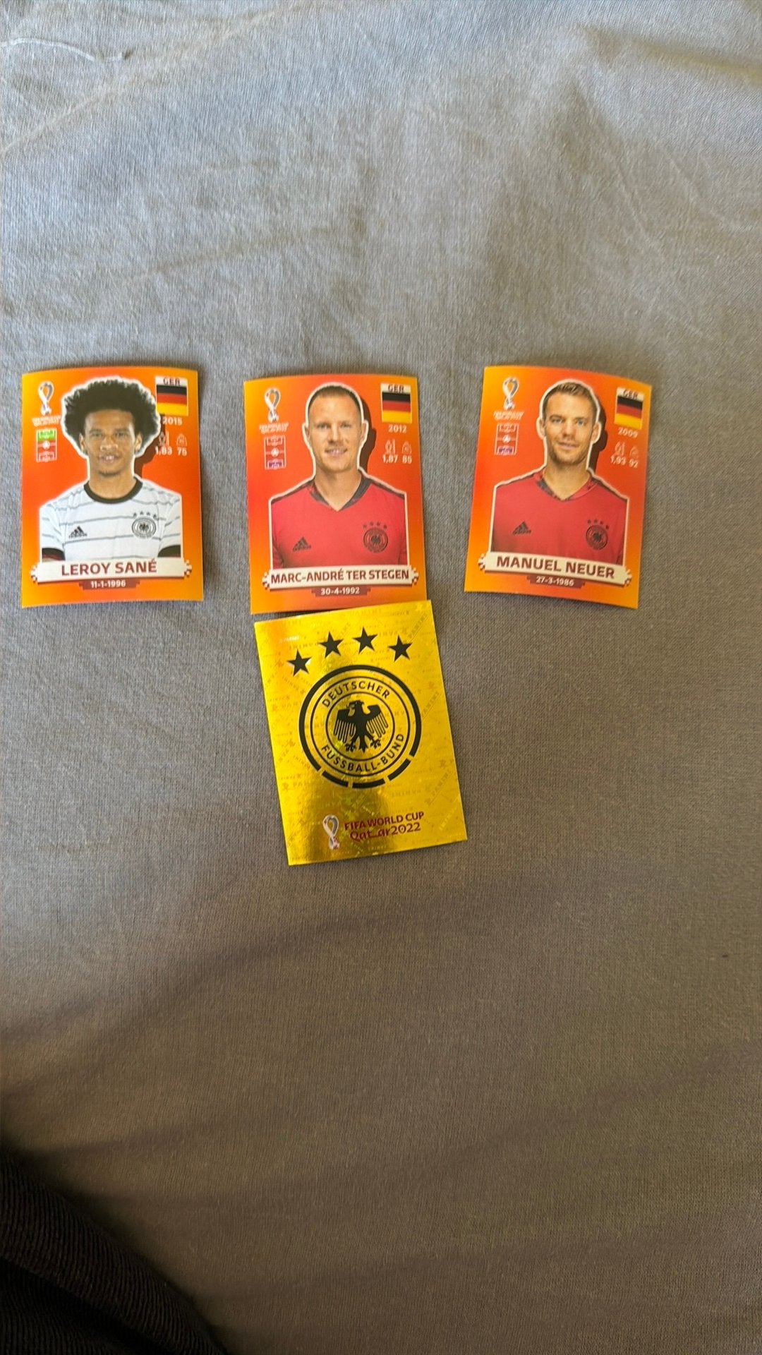 Stickers duitsland, Verzamelen, Verzenden, Zo goed als nieuw, Buitenlandse clubs, Poster, Plaatje of Sticker