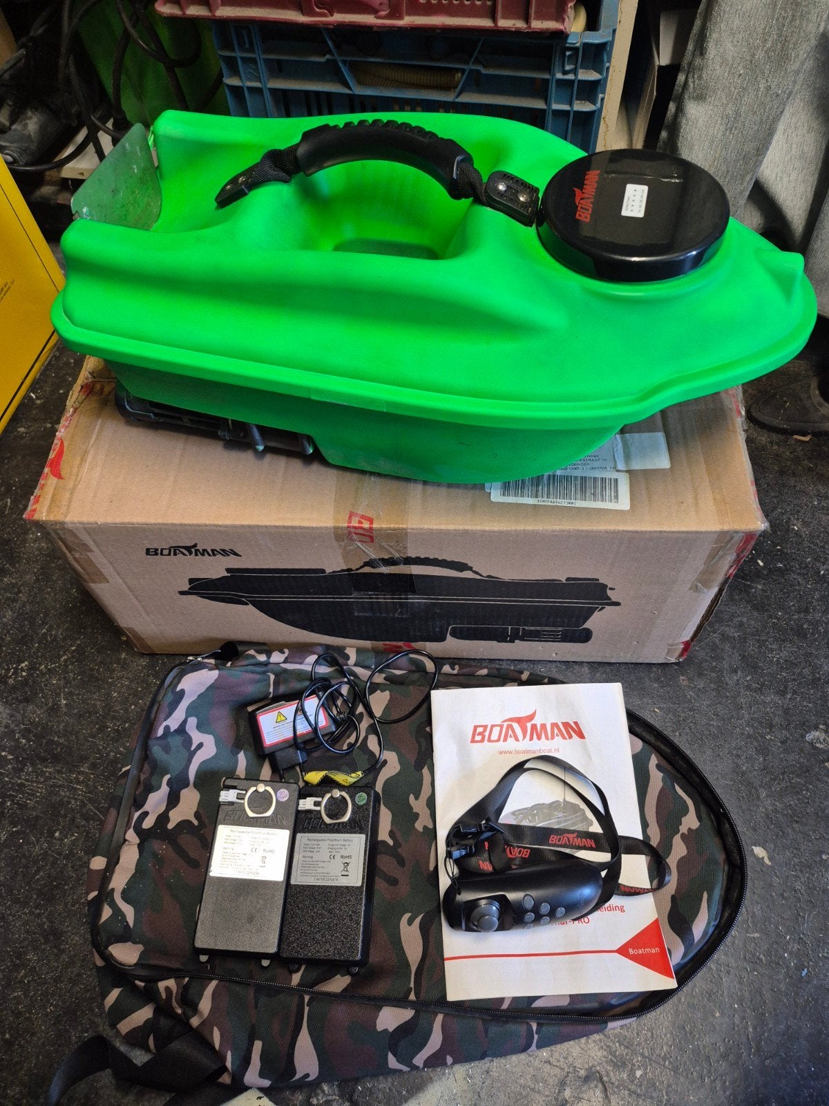 Boatman voerboot te koop, Ophalen of Verzenden, Zo goed als nieuw, Overige typen