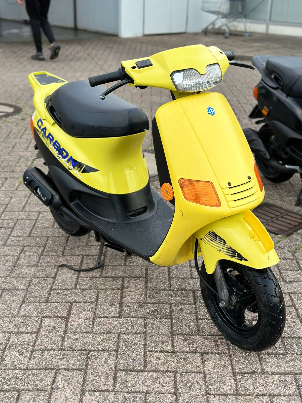 Piaggio Zip Fast Rider Carbon 70cc +ORGINEEL BLOK!, Ophalen, Gebruikt, Maximaal 45 km/u, 70 cc