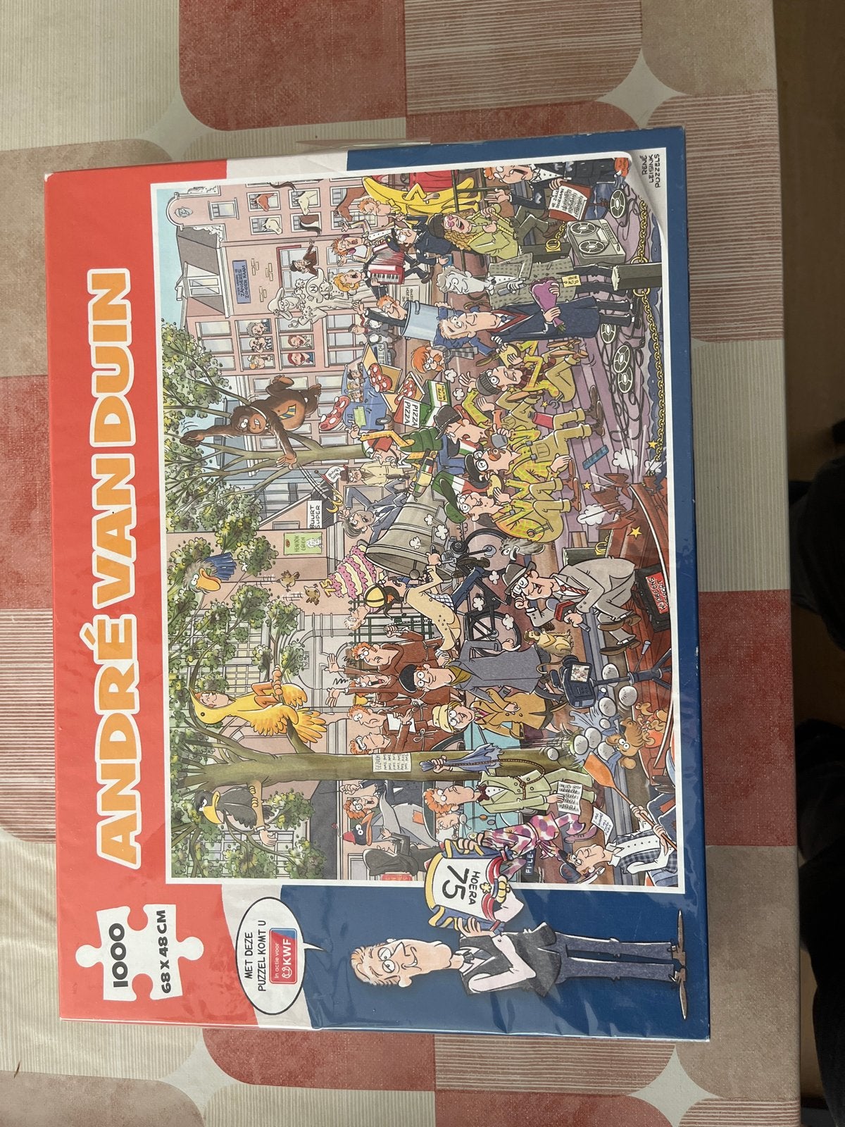 André van Duin Legpuzzel 1000 stukjes, Ophalen, 500 t/m 1500 stukjes, Zo goed als nieuw, Legpuzzel