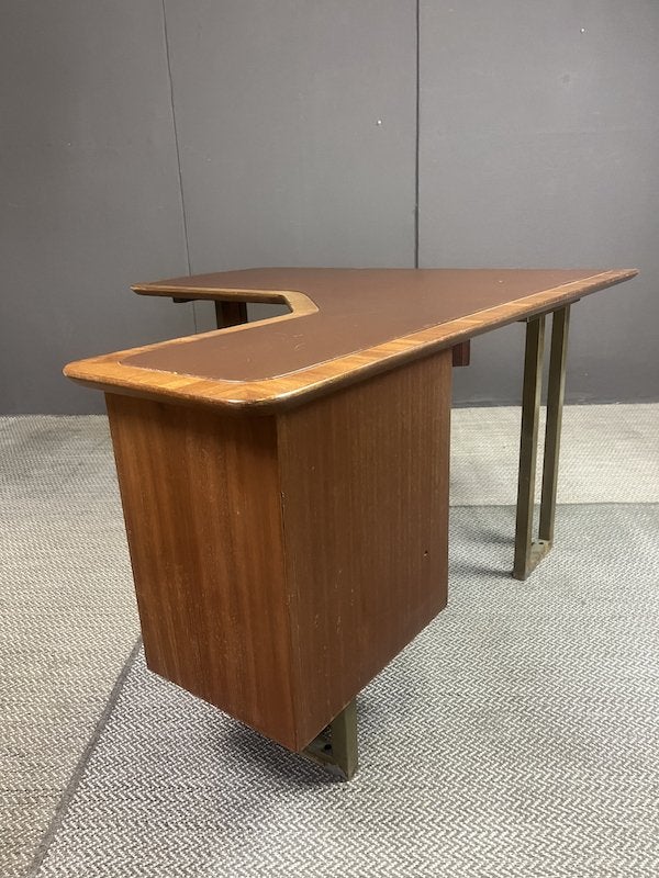 Uniek vintage bureau, Huis en Inrichting, Bureaus, Niet ingevuld, Gebruikt, Niet ingevuld, Ophalen of Verzenden