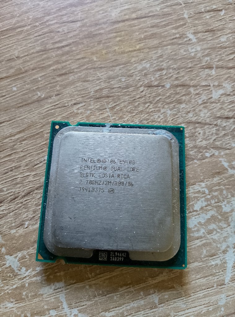Intel Pentium Dual‑Core E5400, Gebruikt, Socket 775, 2 tot 3 Ghz, Ophalen of Verzenden