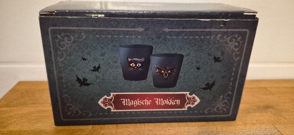 2 efteling danse macabre bekers nieuw !, Verzamelen, Ophalen of Verzenden, Nieuw, Gebruiksvoorwerp