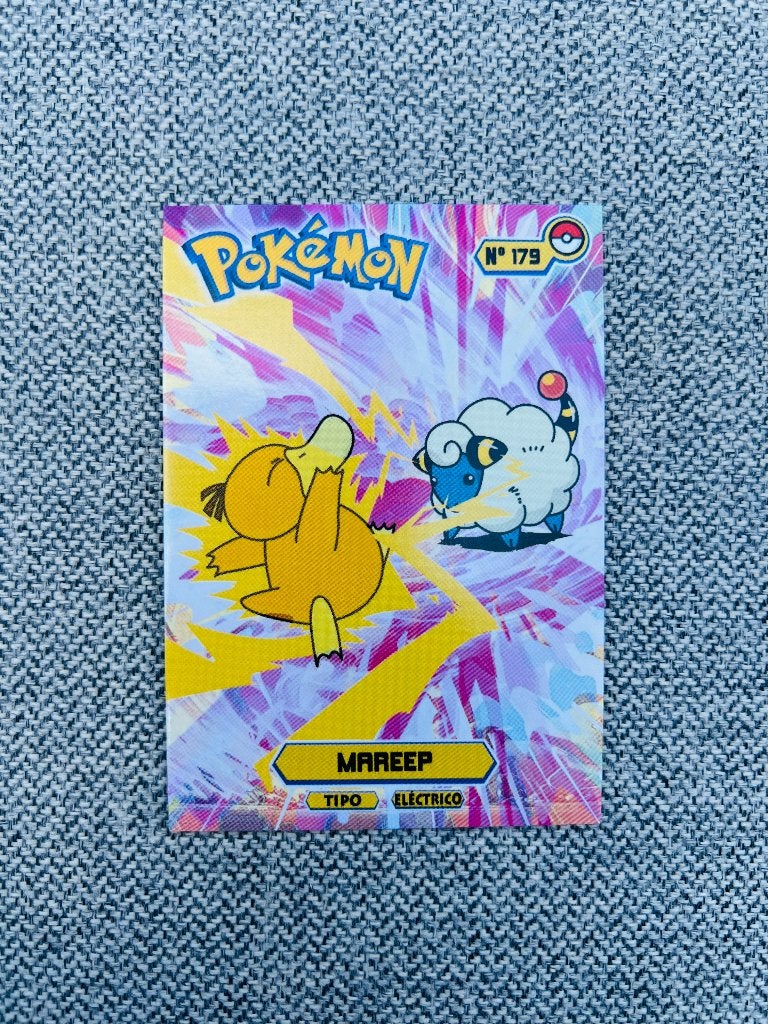 Mareep Johto Card Top Collection Promo Pokemon, Hobby en Vrije tijd, Verzamelkaartspellen | Pokémon, Verzenden, Zo goed als nieuw