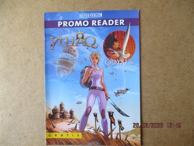 adv6050 uitgeverij L promo reader 2, Boeken, Eén stripboek, Ophalen, Gelezen