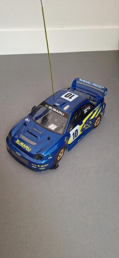 Nikko Subaru Impreza WRC Auto - Zo goed als nieuw!, Overige merken, Auto, Groter dan 1:32, Ophalen of Verzenden