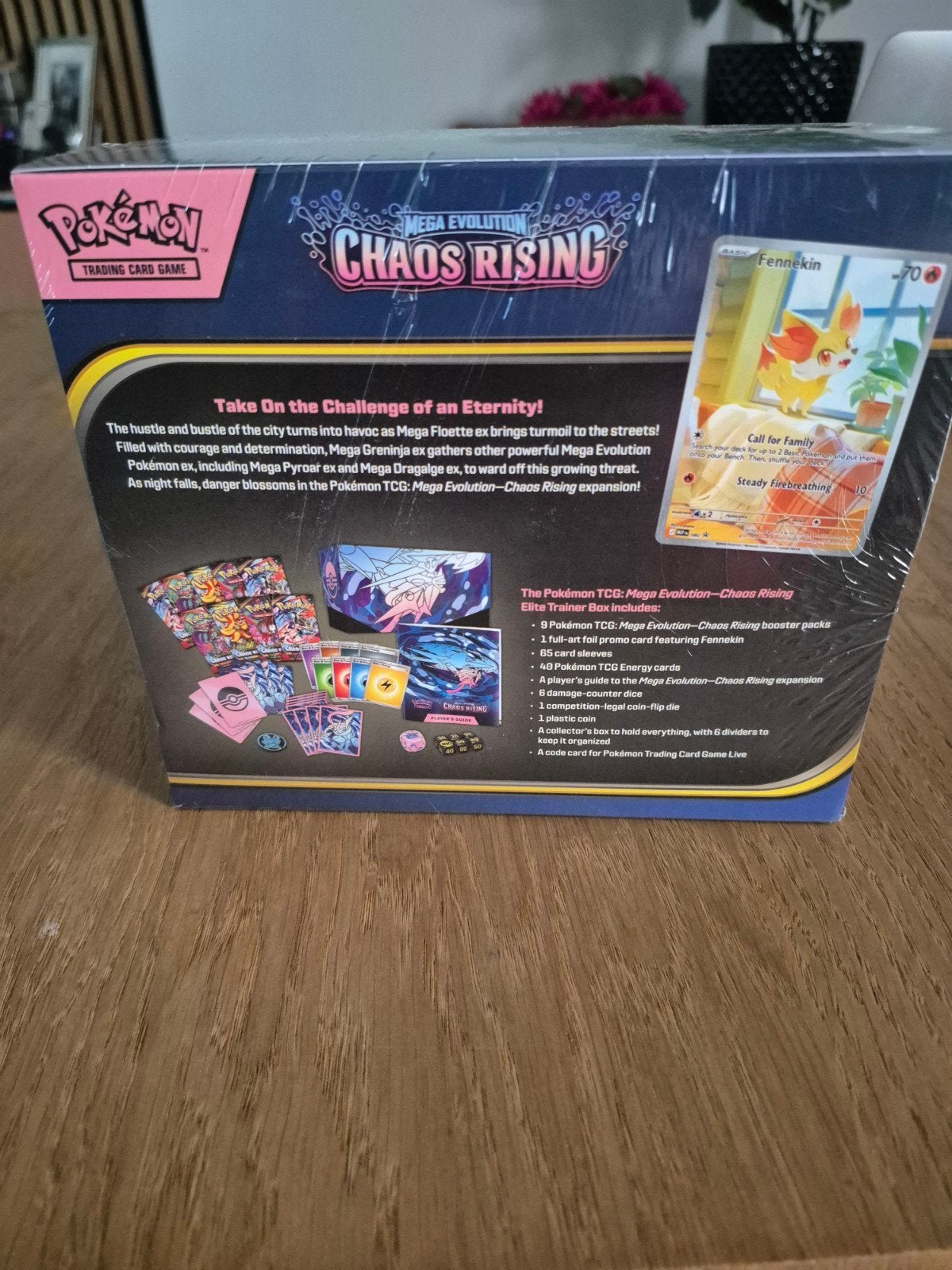 Pokémon Mega Evolution Chaos Rising Elite Trainer Box, Ophalen of Verzenden, Nieuw, Boosterbox