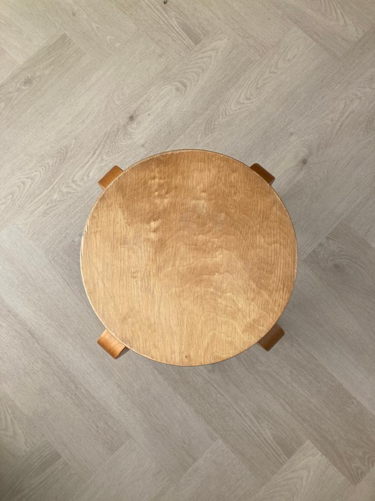 Houten Kruk - Klassiek Design, Ophalen of Verzenden, Gebruikt, Hout