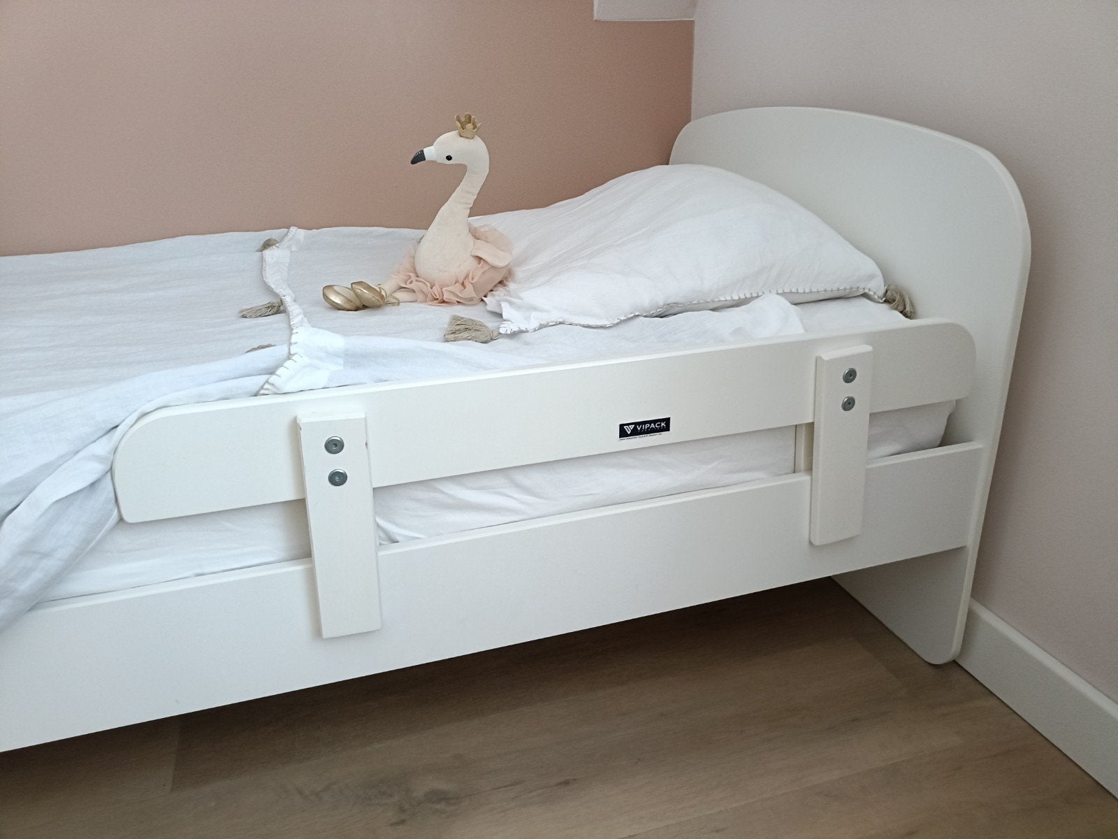 Vipack kiddy bedhekje valbeveiliging, Ophalen of Verzenden, Gebruikt, Minder dan 140 cm