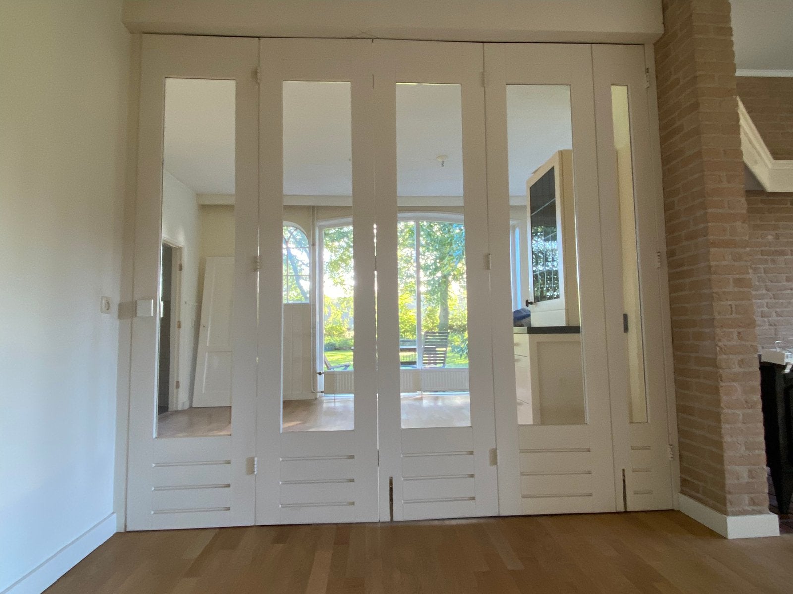 Harnicadeur/ vouwdeur, Ophalen, Gebruikt, Binnendeur, Vouwdeur
