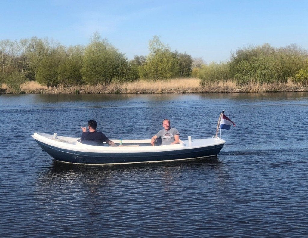 Klassieke stalen vlet | Sole Mini 17 diesel | Vaarklaar, Watersport en Boten, Sloepen, Gebruikt, Vlet, Diesel, Staal, Binnenboordmotor