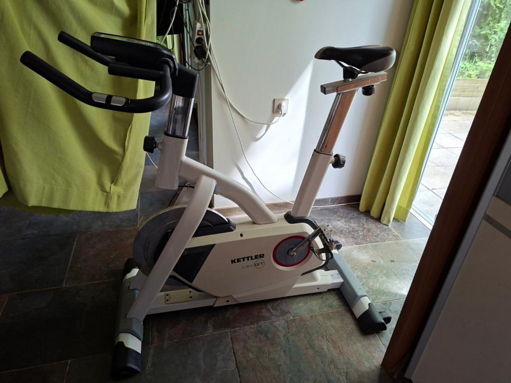 Stevige degelijke Kettler hometrainer Giro GT, Sport en Fitness, Fitnessapparatuur, Ophalen, Gebruikt, Hometrainer