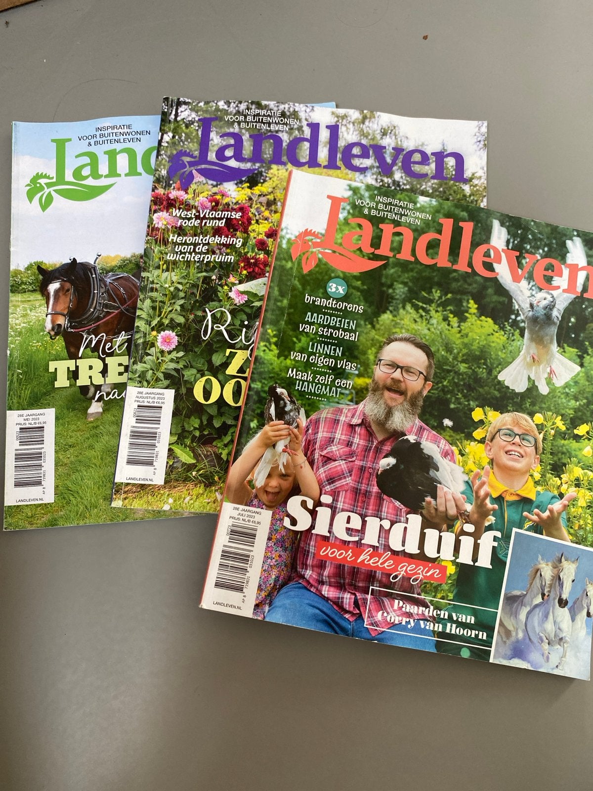 Landleven tijdschriften - 3 stuks 2023, Ophalen of Verzenden, Gelezen, Overige typen