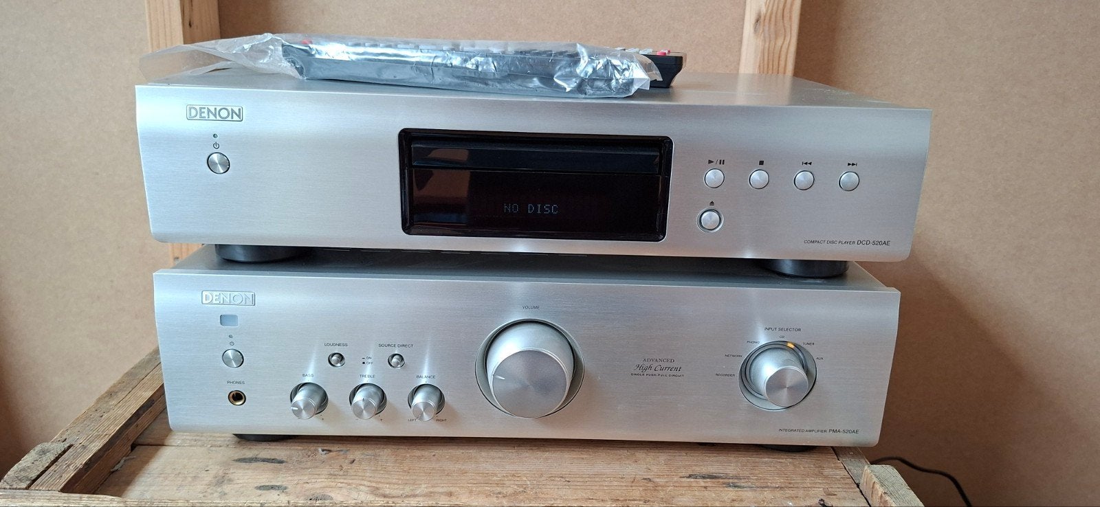 Denon DCD 520AE CD-speler en PMA 520AE versterker set, Overige merken, D&M Holdings Inc., 2-1, Nisshin-cho, Kawasaki-ku, Kawasaki-shi, Kanagawa, 210-8510 Japan