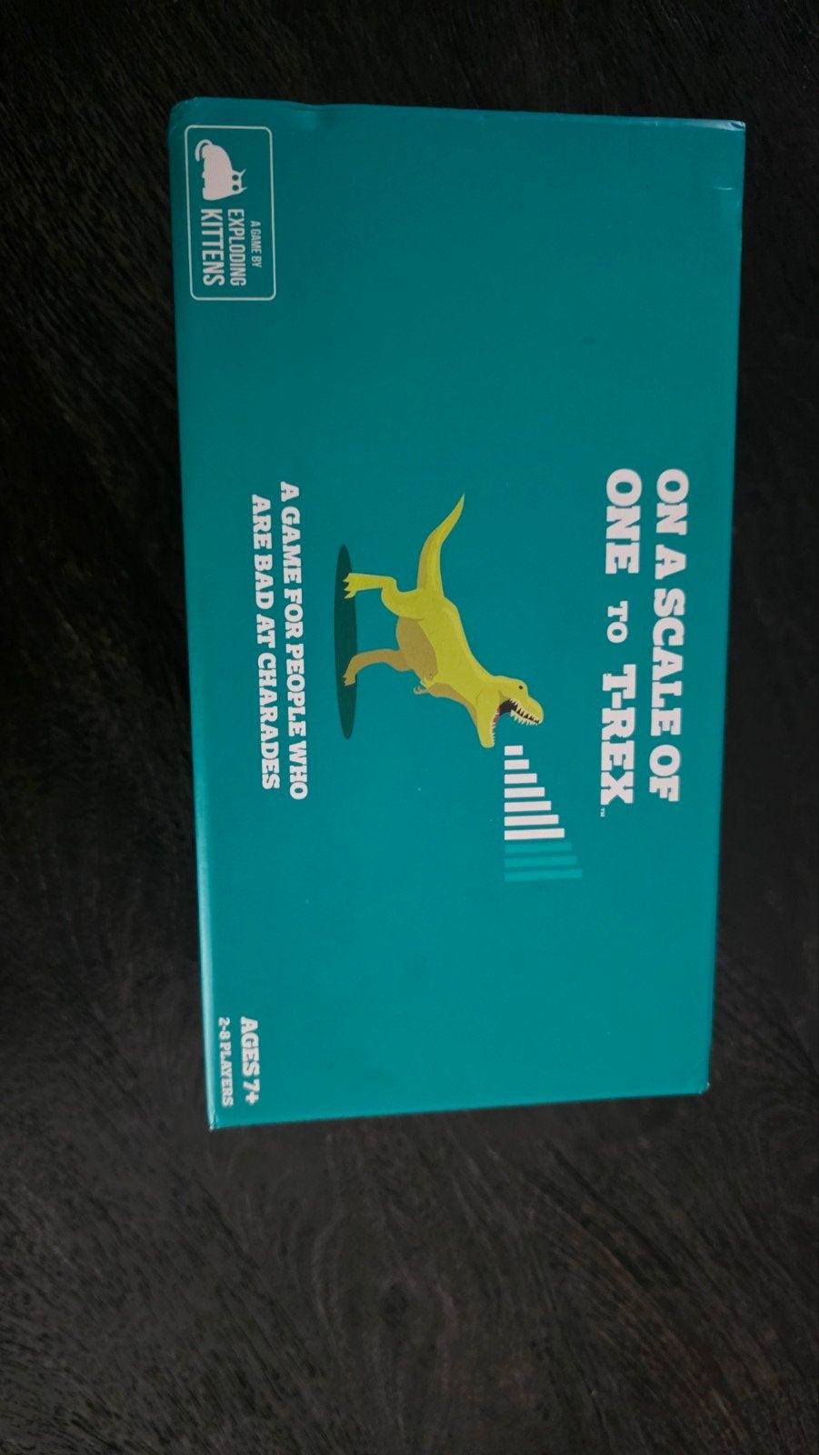 On a Scale of One to T-Rex - Exploding Kittens Partyspel, Drie of vier spelers, Ophalen of Verzenden, Nieuw