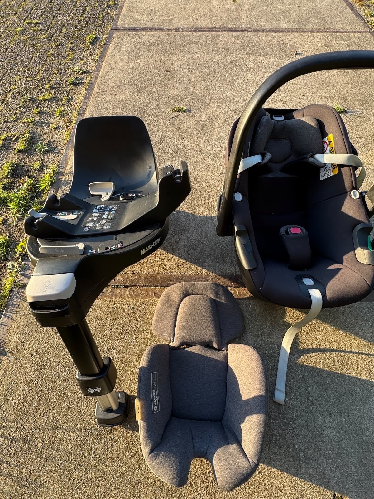 Maxi Cosi Pebble 360 + FamilyFix isofixbase, Kinderen en Baby's, Zo goed als nieuw, Isofix, 0 t/m 13 kg, Maxi-Cosi