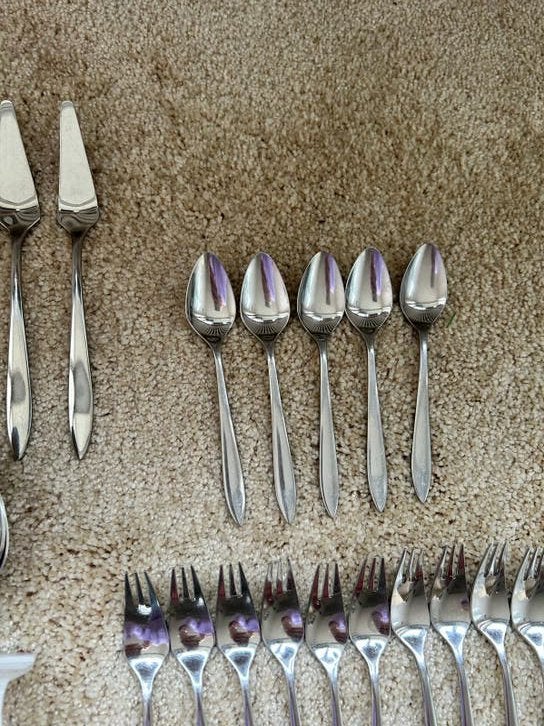 Foto 6 van Nagenoeg compleet Sola bestekset uit de jaren '60