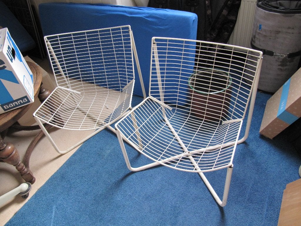 IKEA Jarpen kuipstoel 2x, Huis en Inrichting, Ophalen, Gebruikt, Twee, Wit