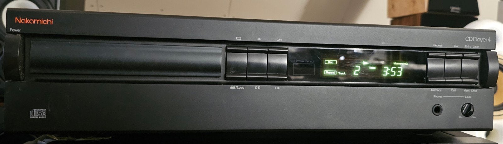 NAKAMICHI CD Player 4 , klasse speler, prima staat, garantie, Audio, Tv en Foto, Cd-spelers, Overige merken, Gebruikt, NAKAMICHI