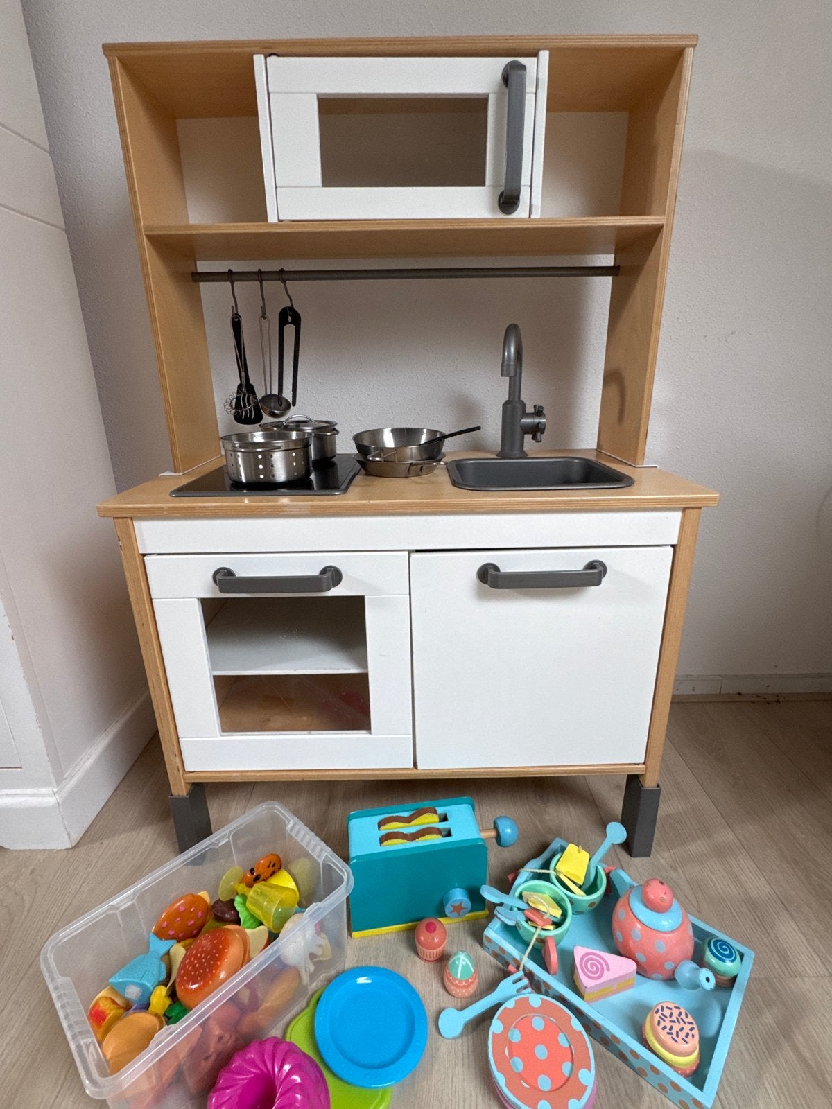Ikea Duktig speelkeuken met accessoires, Ophalen, Gebruikt, Hout, Speelkeuken