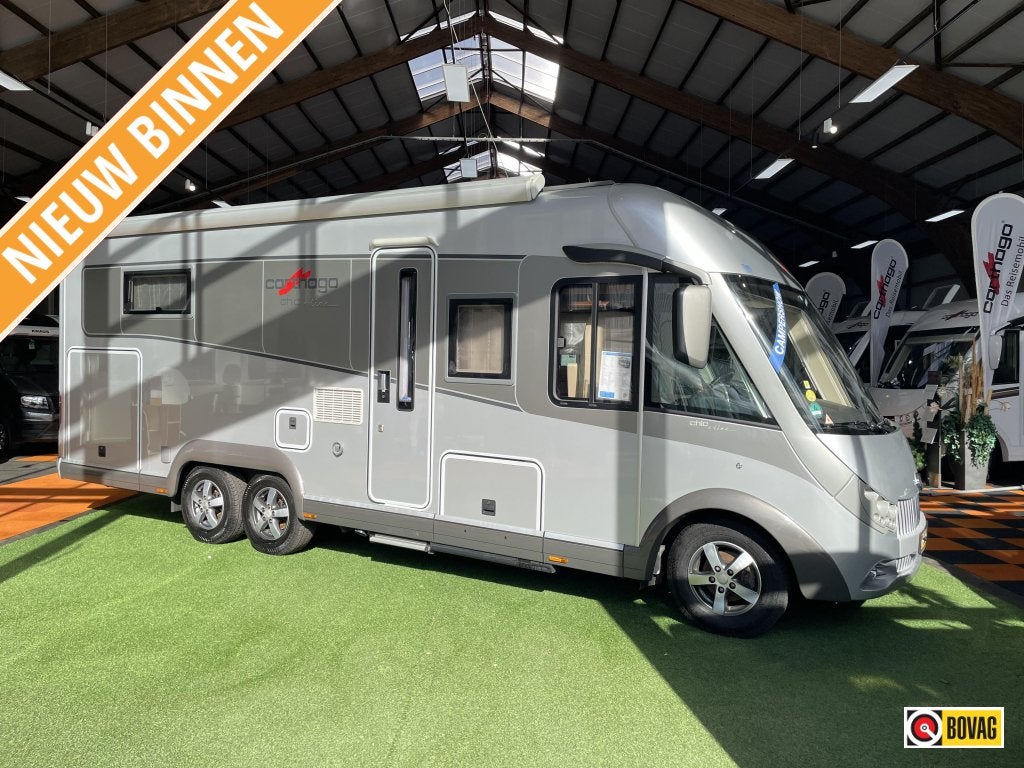 Carthago Chic E-Line I 51 QB Van 1e eigenaar, Caravans en Kamperen, Boiler, Verwarmde buitenspiegels, Fiat, Tot en met 2