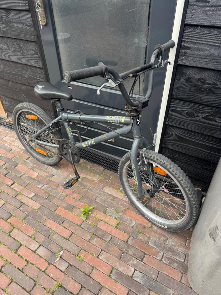 Crossfiets / mountainbike, Fietsen en Brommers, Ophalen, Gebruikt, Staal, Velgrem